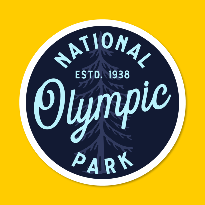 olympic national park sticker