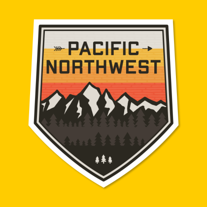 pacific northwest sticker