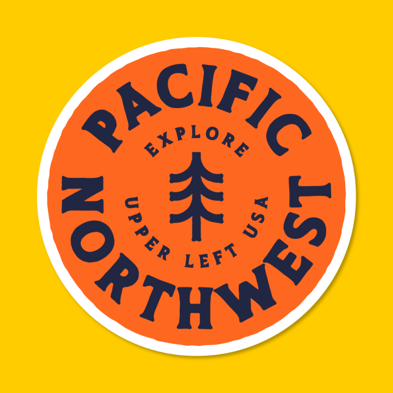 pacific northwest sticker