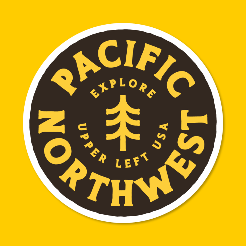 pacific northwest sticker