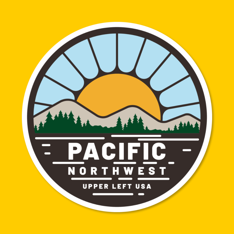 pacific northwest sticker