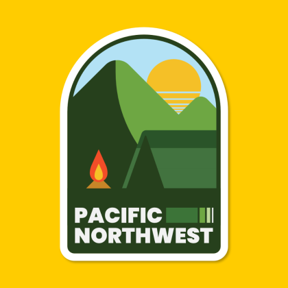 pacific northwest sticker