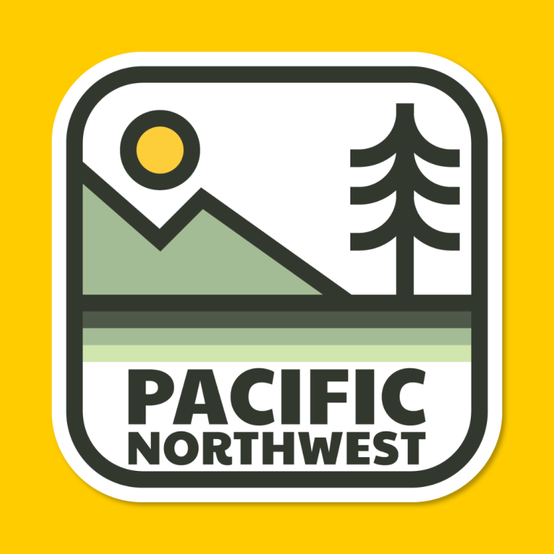 pacific northwest sticker