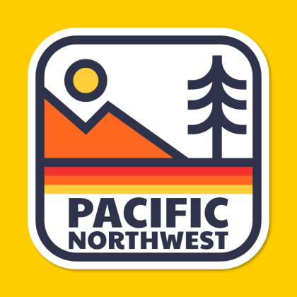 pacific northwest sticker