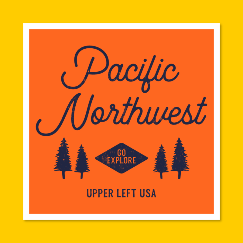 pacific northwest sticker