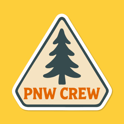 PNW Crew Sticker