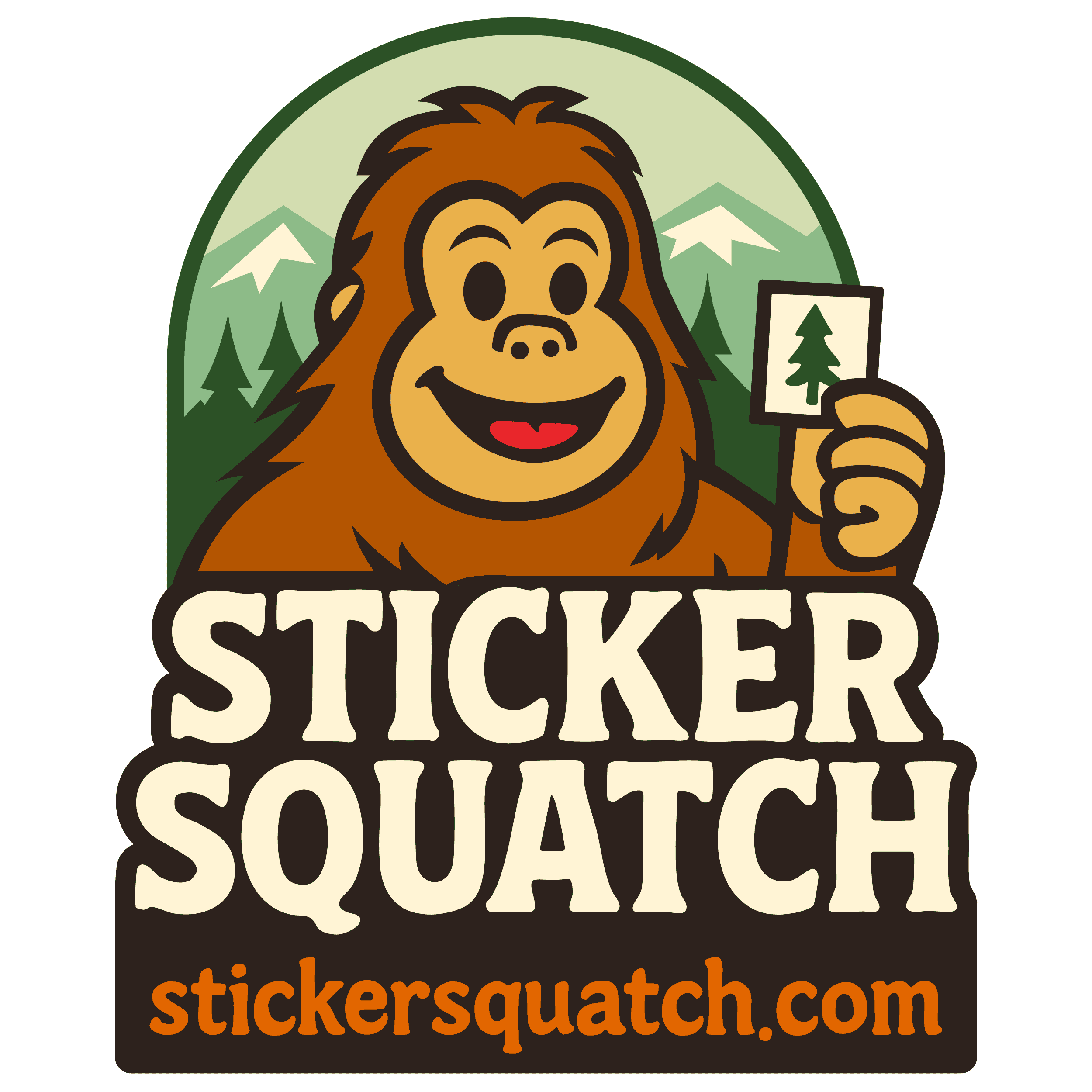 Sticker Squatch