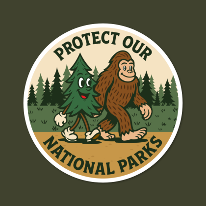 Protect Our National Parks Sticker