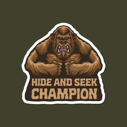 sticker squatch, pacific northwest, pacific northwest sticker, pnw, pnw vibes,
