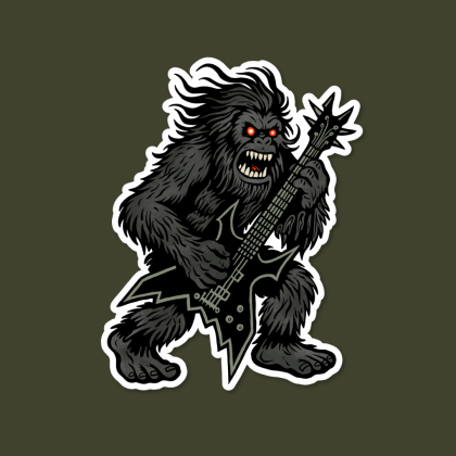 sticker squatch, pacific northwest, pacific northwest sticker, pnw, pnw vibes,