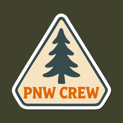 sticker squatch, pacific northwest, pacific northwest sticker, pnw, pnw vibes,