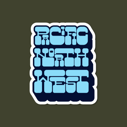 sticker squatch, pacific northwest, pacific northwest sticker, pnw, pnw vibes,