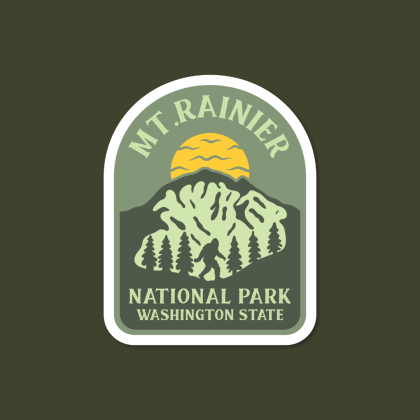 sticker squatch, pacific northwest, pacific northwest sticker, pnw, pnw vibes,
