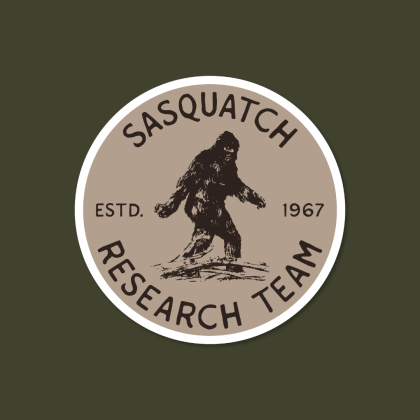sticker squatch, pacific northwest, pacific northwest sticker, pnw, pnw vibes,