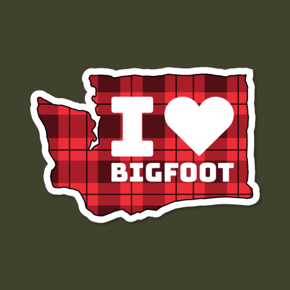 sticker squatch, pacific northwest, pacific northwest sticker, pnw, pnw vibes,